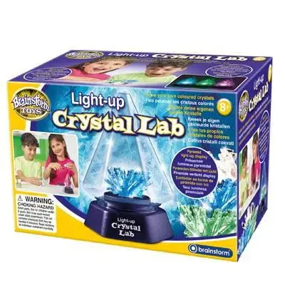 Set experimente Brainstorm Cristal cu LED
