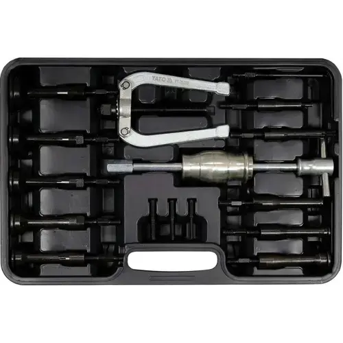 Set extractor intertial pentru rulmenti Yato YT-25390, 8-58 mm, Negru