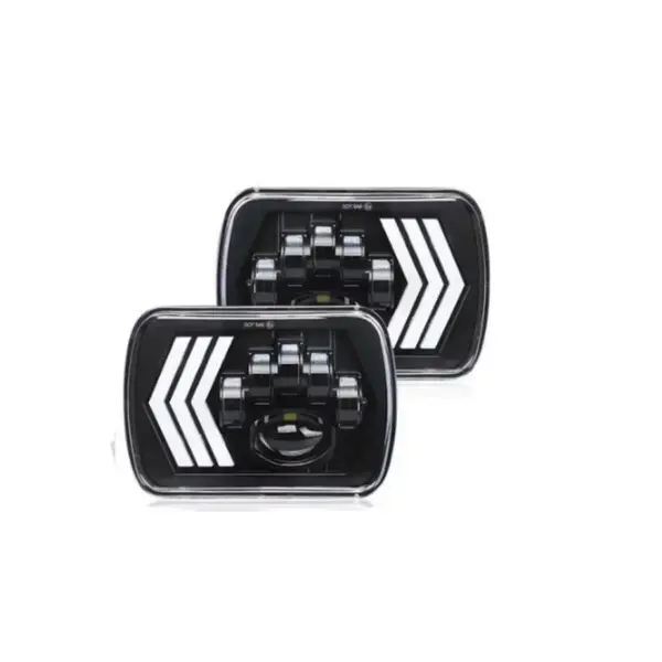 SET Faruri P.TIP 29-OFF ROAD: 7"/90W / 5X7 (inch)/12V-24V/5.000LM/ IP 67 Rezistent la apa