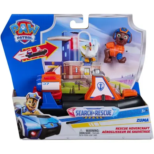 Set figurina si vehicul Paw Patrol - Search & Rescue, Zuma