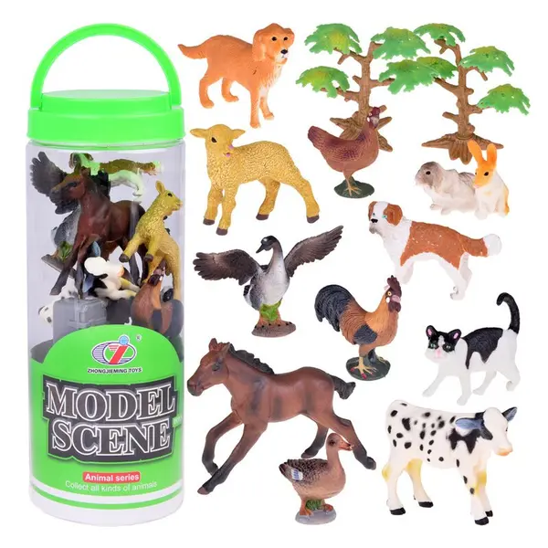 Set figurine cu animale de la ferma