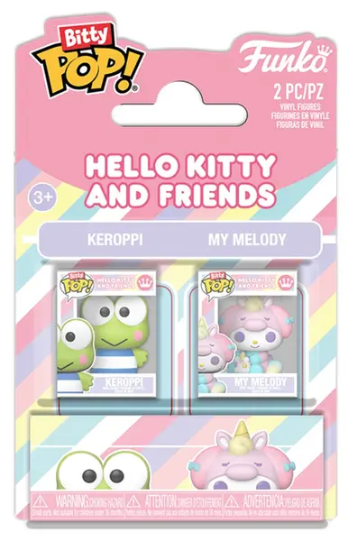 Set figurine Funko Bitty POP! Animation: Sanrio - Keropi & My Melody
