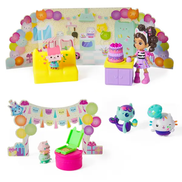 Set figurine - Gabby's Doll House - Ziua de nastere a lui Cakey | Spin Master