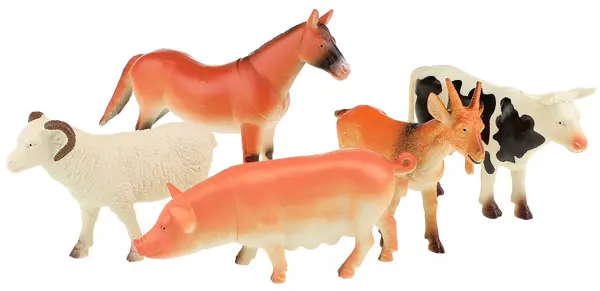 Set figurine Тoi Toys Animal World - Deluxe, Animale de casa, 5 bucati