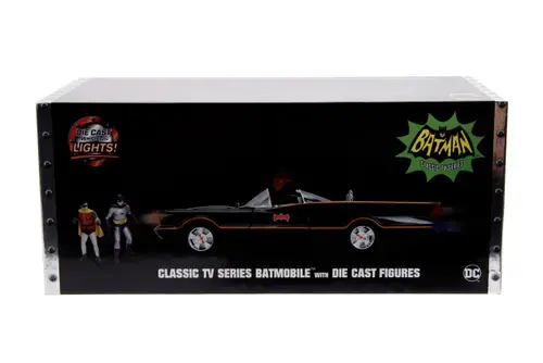 Set figurine si masina, Batman Batmovil, Robin (Multicolor)
