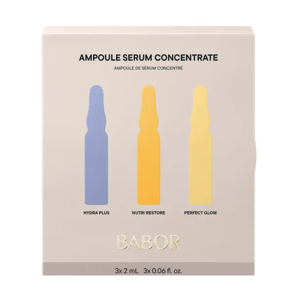 Set fiole concentrate Babor Hydra Plus Nutri Restore Perfect Glow 3x2ml