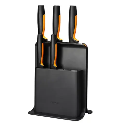 Set Fiskars Functional Form, suport + 5 cutite