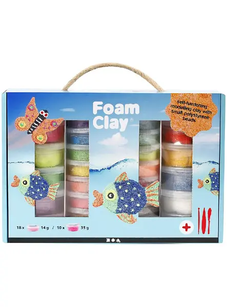 Set Foam Clay Gift Box 98112