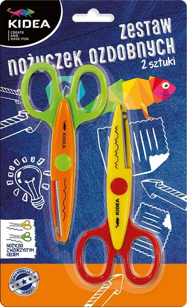 Set foarfece pentru decoratiuni Kidea - 2 buc