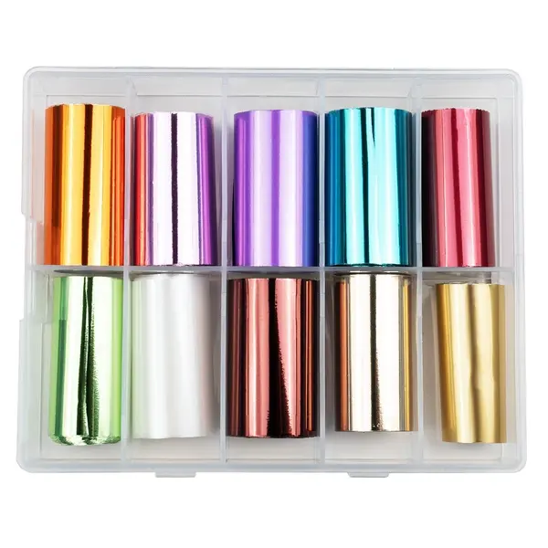 Set Folii Transfer LUXORISE Shiny Holo, 10 buc
