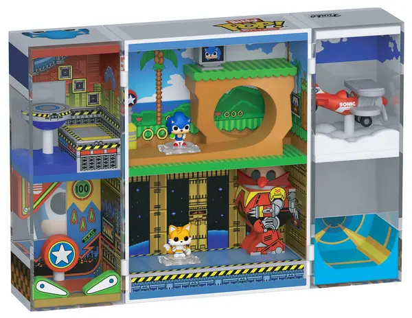 Set Funko Bitty POP! Games: Sonic The Hedgehog - Sonic și Tails