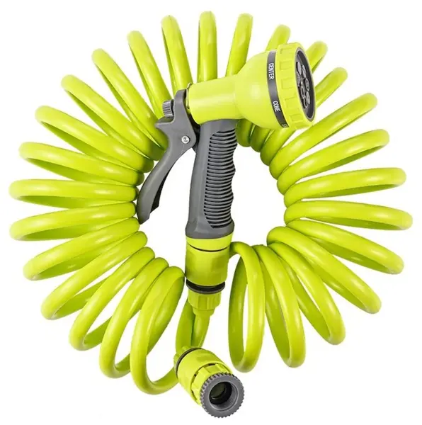 Set furtun spiral Herly – S-line, 7,5 m, cu pistol și conectori