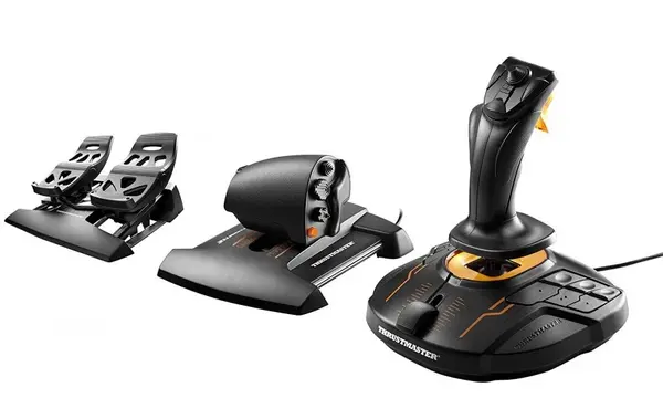 Set gaming Thrustmaster - T-16000M, negru
