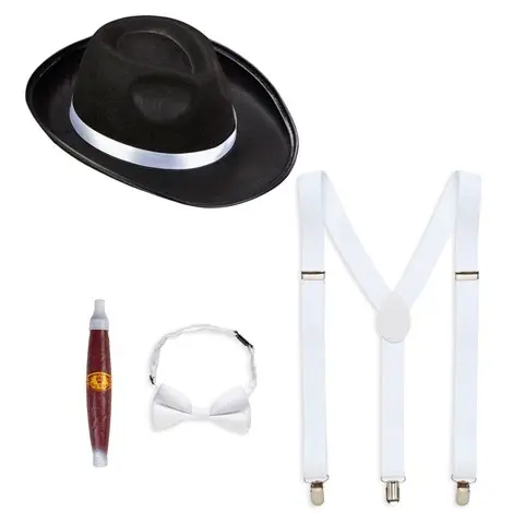 Set gangster barbat 4 piese