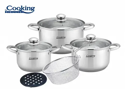Set gatit Heinner VICTORIA, inox, 8 piese