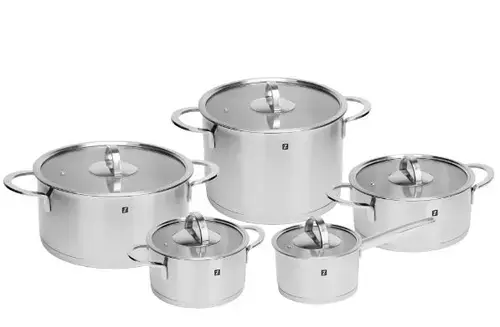 Set gatit Zokura Z1059, 10 piese (Inox)