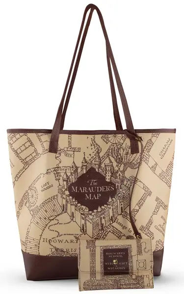 Set geanta si portmoneu Cine Replicas Movies: Harry Potter - Marauder's Map