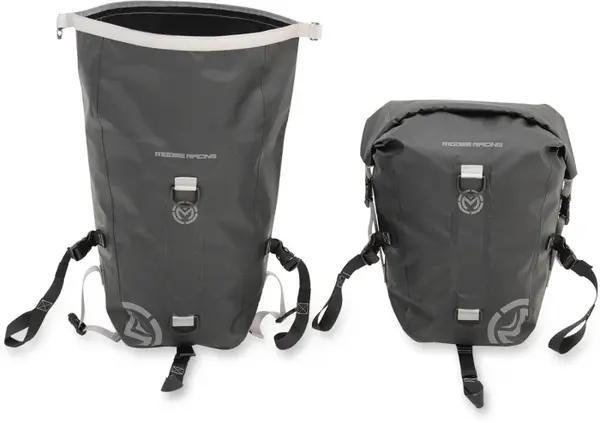 Set genti laterale MooseRacing 30l, culoare negru