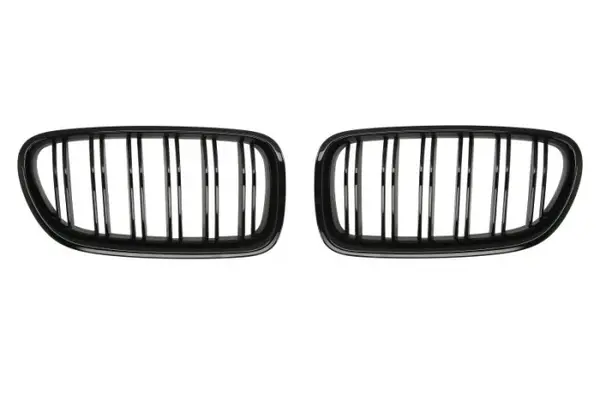 Set grile radiator model pachet M, negru lucios potrivit BMW Seria 5 F10, 5 F11 1.6-4.4 2009-2017