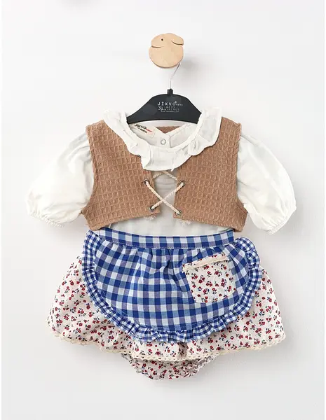 Set Hermosa 4 pise albastru