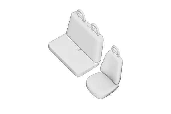 Set huse scaun IVECO DAILY (2+1) 2011-2014 UMBRELLA