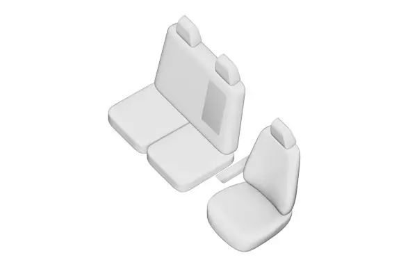 Set huse scaun IVECO DAILY (2+1) 2015 - UMBRELLA