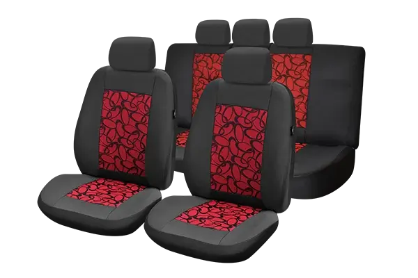 Set Huse Scaun Lux - Rosu