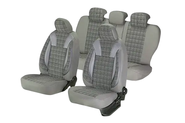 Set Huse Scaun Luxury Gri