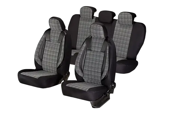 Set Huse Scaun Luxury Negru