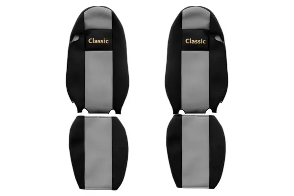 Set huse scaun textil camion compatibile cu Iveco Stralis (01.2002-12.2012)