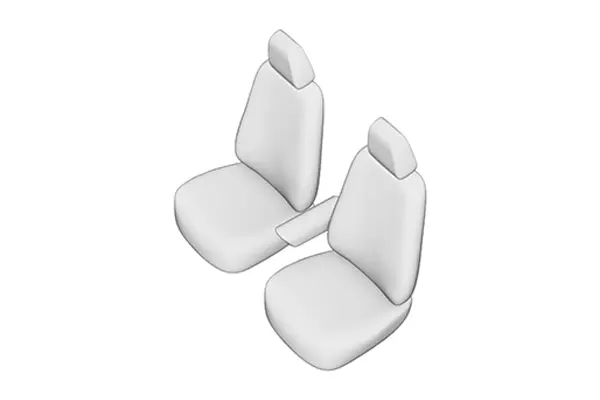 Set huse scaun VOLKSWAGEN CADDY (1+1) 2015-2020 UMBRELLA