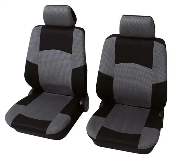 Set huse scaune universale fata (2 locuri) gri classic PETEX