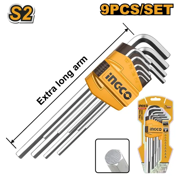 Set Imbus 1.5-10mm Extra Lung 9buc