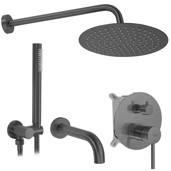 Set încastrat cadă și duș Rea Lungo Titan + BOX