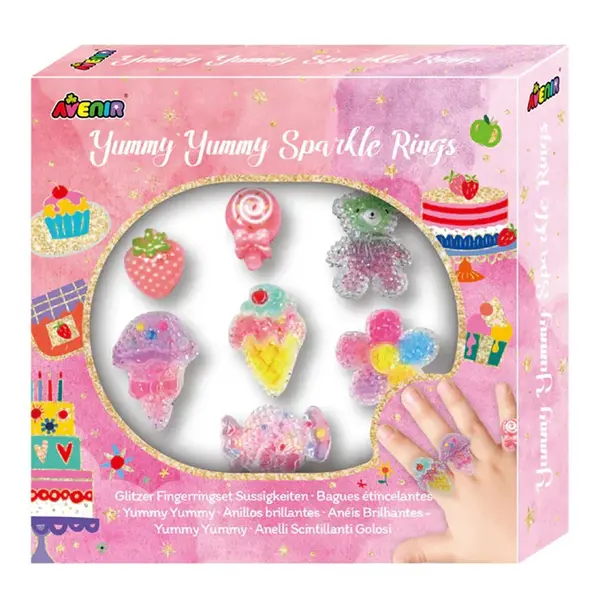 Set inele stralucitoare, Avenir, Fancy Me, Yummy Yummy