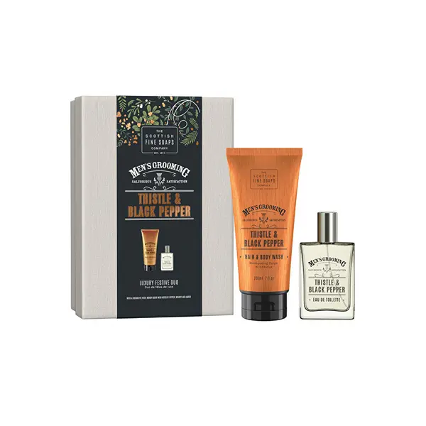 Set ingrijire personala - Thistle & Black Pepper | Scottish Fine Soaps