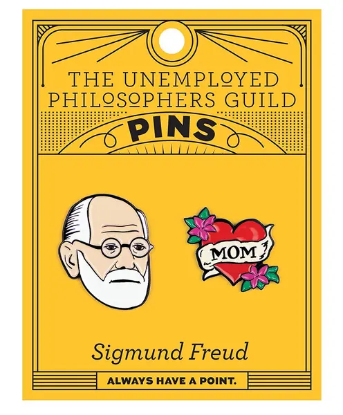 Set insigne - Freud and Mom | The Unemployed Philosophers Guild