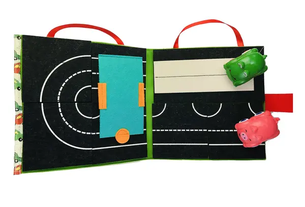 Set joaca - Strada pliabila cu masini si garaj | Mukibooks