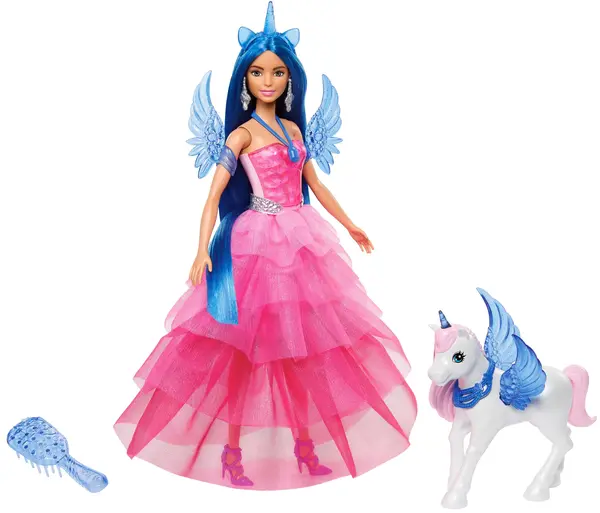 Set joc Barbie - 65 aniversare, unicorn barbie