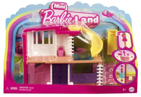 Set joc Barbie Mini BarbieLand - Casa Barbie cu surprize, sortiment