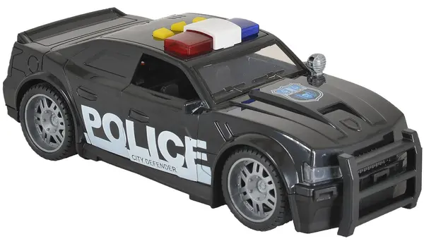 Set joc Jin Jia Toys - Mașină de poliție cu sunet și lumină