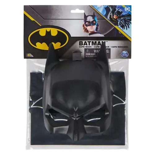 Set joc Spin Master Batman - Masca si mantie (Negru)