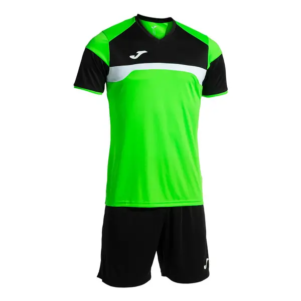 Set Joma Danubio III - 021 FLUOR GREEN BLACK, XXL