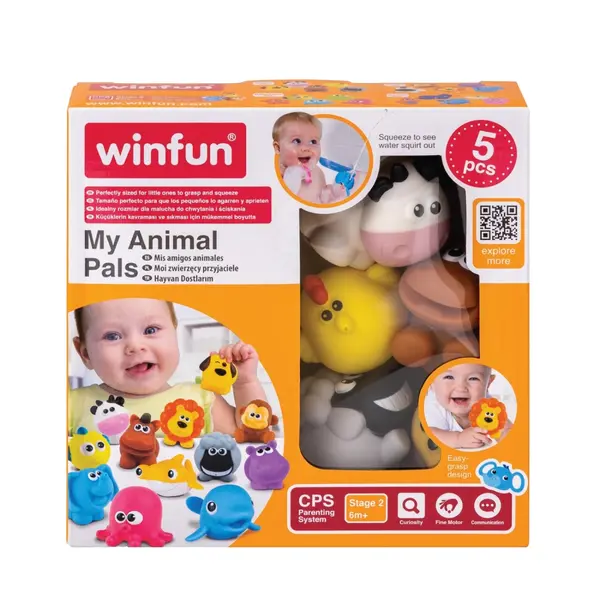 Set jucarii de baie my animal pals