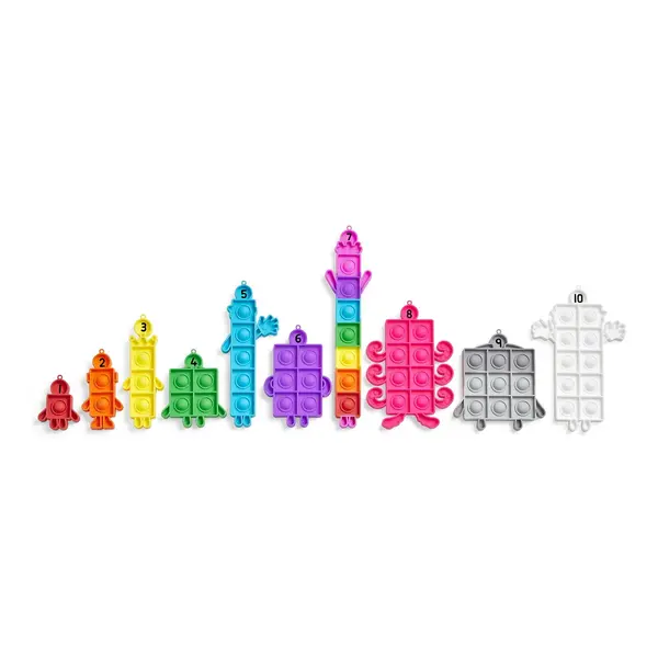 Set jucarii senzoriale - Numberblocks de la 1 la 10