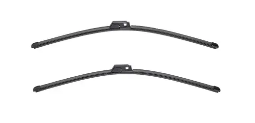 Set lamele stergator parbriz VALEO SILENCIO FLAT BLADE 574320, lungime 580 mm, 590 mm, lama stergator lata, pentru AUDI A8 D3 (4E2, 4E8)