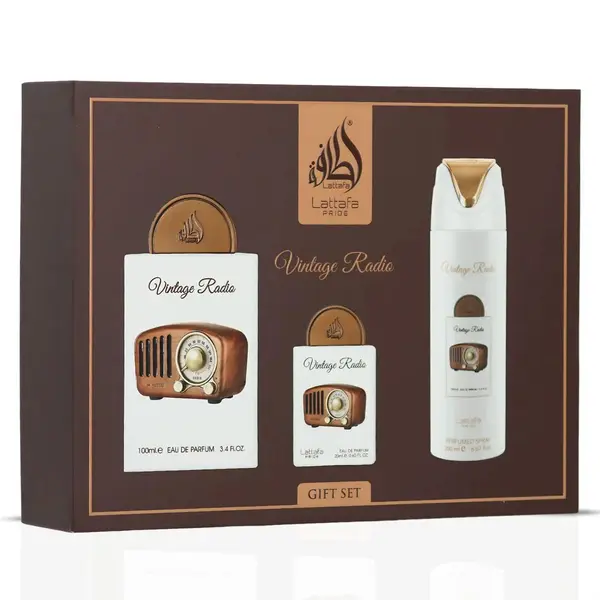 Set Lattafa Pride - Vintage Radio, unisex