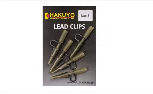 Set lead clips kit plumb pierdut -plic de 5 bucati