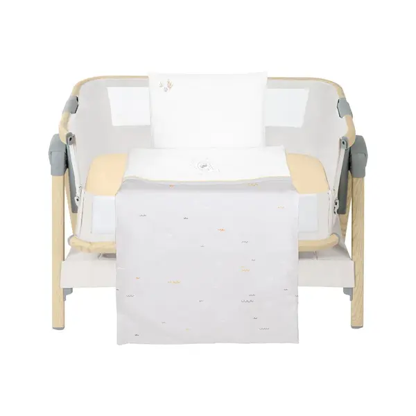 Set lenjerie 5 piese pentru mini patut Kikka Boo Seally me