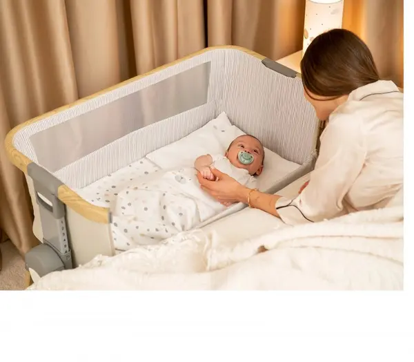 Set lenjerie 5piese pentru patut 80x50cm KikkaBoo Mini cot Seally Me